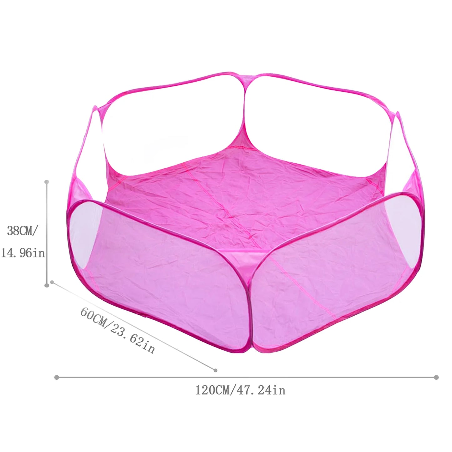 Basic Dog Ball Pit - Pink
